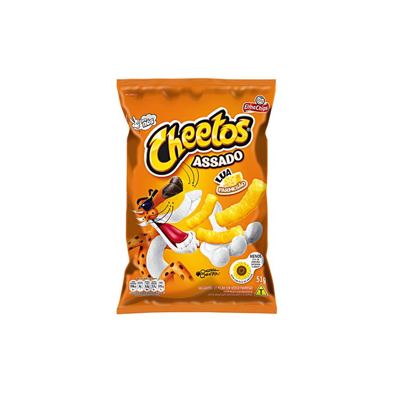 Salgadinho Cheetos Lua Sabor Parmesão Elma Chips 51g Nacional Nacional Supermercados